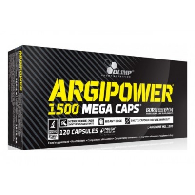 Л-Аргінін, Olimp Labs, Argi Power 1500 Mega Caps - 120 капс