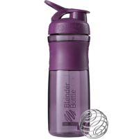 Шейкер SportMixer с шариком 820 мл Plum