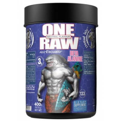 Бета-аланин, Zoomad Labs, Raw One Beta Alanine - 400 г без вкуса 