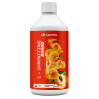 Карнитин, Sporter, L-Carnitine 60000 - 500 мл - абрикос