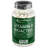 Витамины группы В (комплекс), IronMaxx, Vitamin B Bioactive – 150 капс.