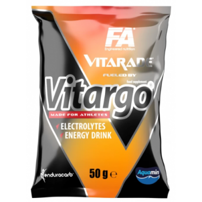 Вуглеводи Вітарго (пробник), Fitness Authority, Vitarade EL - 50 г - журавлина - лайм