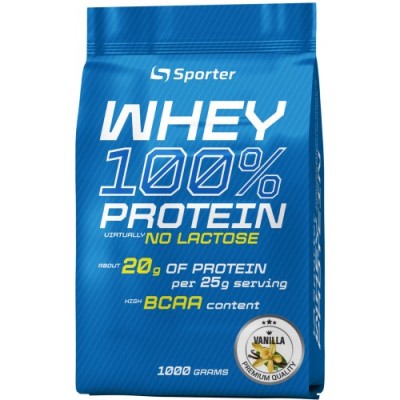 Whey 100% Protein - 1 кг - ваніль (lactose free)