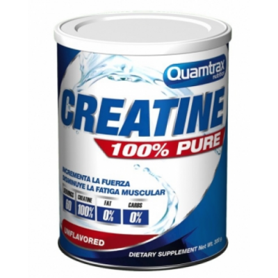 100% Креатин моногидрат, Quamtrax, Creatine - 300 г