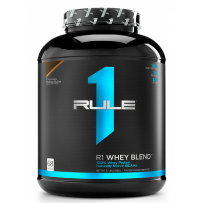 Сироватковий протеїн, RULE 1, R1 Whey Blend - 2,2 кг - Шоколадное арахисовое масло