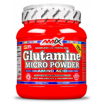 Глютамин, Amix, L-Glutamine micro powder – 300 г