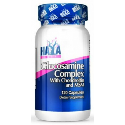 Глюкозамин, Хондроитин, МСМ, HAYA LABS, Glucosamine Chondroitin & MSM Complex - 120 капс