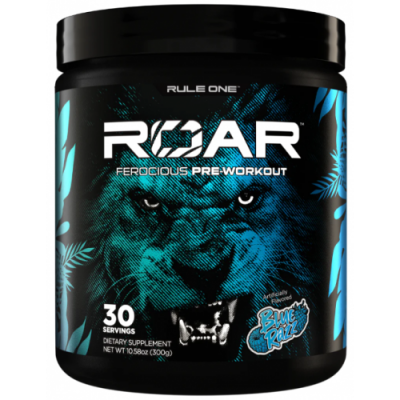 Енергетичний комплекс з електролітами, RULE 1, Roar - 300 г - Голубая малина