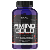 Аминокислоты сывороточные в таблетках, Ultimate Nutrition, Amino Gold Formula 1000 мг - 250 таб