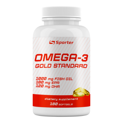 Omega-3 Gold Standard - 180 гелевих капсул