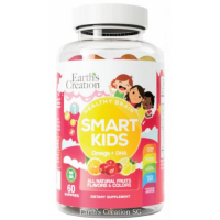Smart Kids Omega 3 + DHA - 60 жеват. конфет