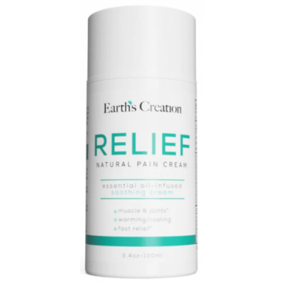 Знеболюючий і протизапальний крем, Earth's Creation, Relief Pain Cream - 100 мл