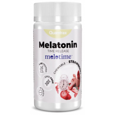 Melatonin Time Release - 90 капс - полуниця