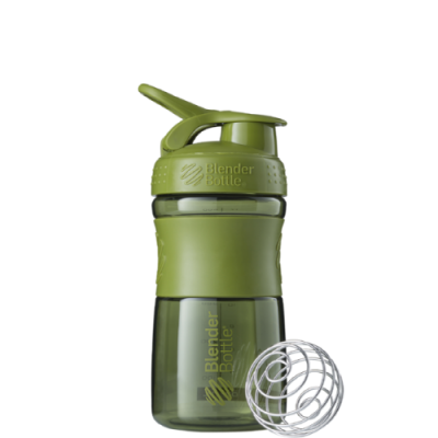 Шейкер SportMixer с шариком 590 мл Moss Green