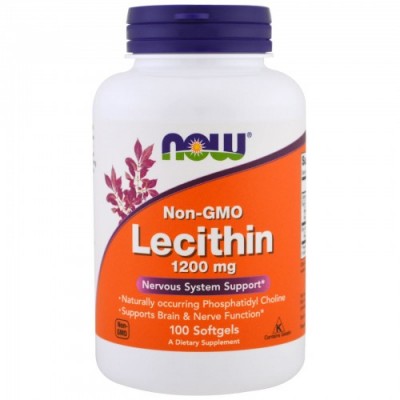 Lecithin 1200 мг - 100 софт гель