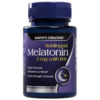 Melatonin 3 mg with B-6 - 60 таб