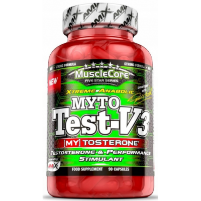 Тестобустер широкої дії, Amix, MuscleCore® MytoTest V3 - 90 капс