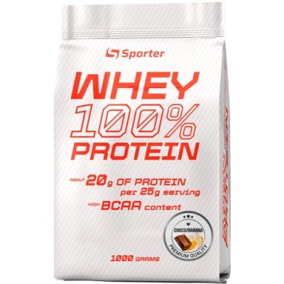 Whey 100% Protein - 1 кг - шоколад-банан