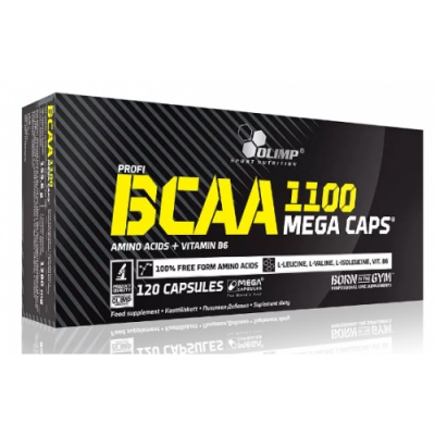 BCAA Mega Caps blister 120 капс