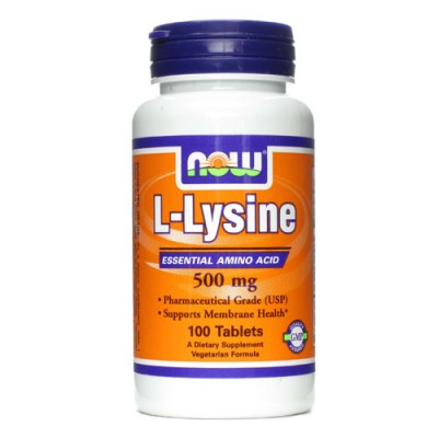 L-Lysine, 500 мг - 100 таб