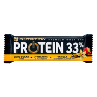Протеїновий батончик без цукру, GoOn Nutrition, Protein Bar 33% - 50 г Vanilla-Raspberry