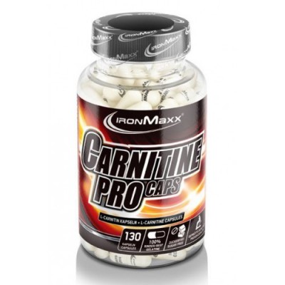 Л-карнитин, IronMaxx, Carnitine Pro – 130 капс.