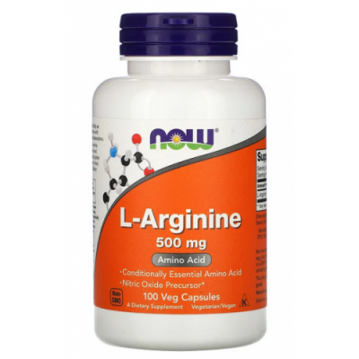 L-Arginine 500 мг 100 веган капс