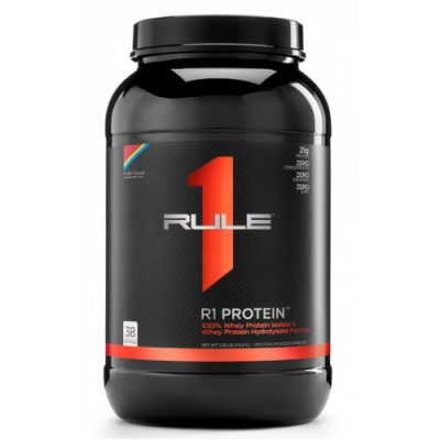 Сироватковий протеїн (ізолят+гідролізат), RULE 1, R1 Protein - 900 г - Фруктовые хлопья