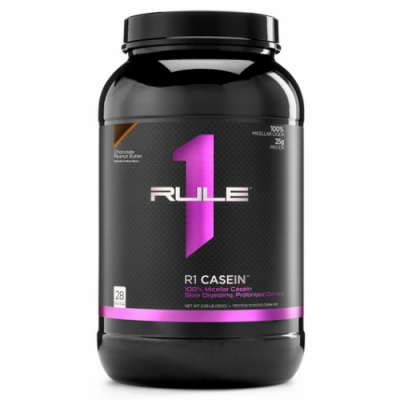 Міцелярний казеїн, RULE 1, R1 Casein - 897 г - Шоколадное арахисовое масло