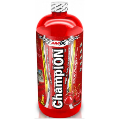 Изотоник с аминокислотами в жидкой форме Amix, ChampION Sports Fuel - 1 л вишня