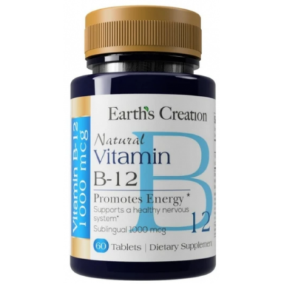 Vitamin B-12 1000 mcg Sublingual - 60 таб