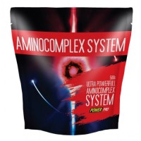 Комплексні амінокислоти, Power Pro, AminoComplex System - 500 г - клюква