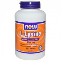 L-Lysine, 500 мг - 250 таб