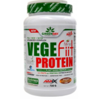 Растительный протеин, Amix, GreenDay Vege Fiit Protein – 720 г- арахисовая шоколадная карамель