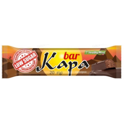 Цукерки "Кара bar", глазуровані - 20г
