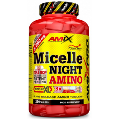 Аминокислоты казеинового белка, Amix, Amino Night Micelle – 250 таб