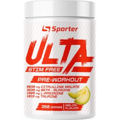 Ulta Stim Free Pre-Workout - 350 г - диня