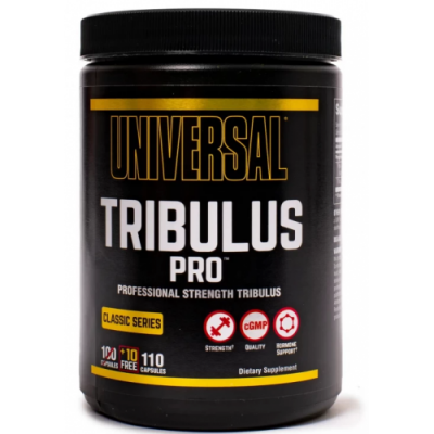 Трибулус терестріс (тесто бустер), Universal Nutrition, Tribulus Pro - 110 капс (100+10 free)