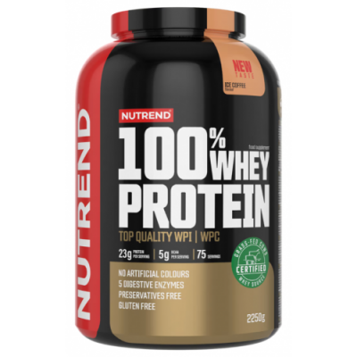 100% Whey Protein - 2250 г - кава з льодом