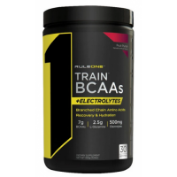 Комплекс амінокислот з електролітами для тренувань, RULE 1, Train BCAAs - 450 г - Фруктовый пунш