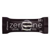 Протеиновый батончик без сахара, Sporter, Zero One – 50 г – печенье с кремом
