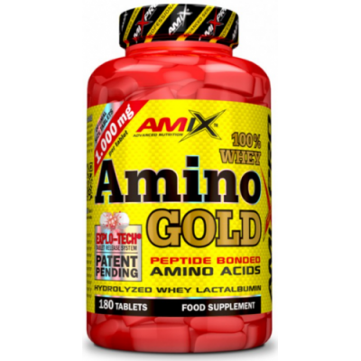 Сывороточные комплексные аминокислоты, Amix, Amino Whey Gold – 180 таб.