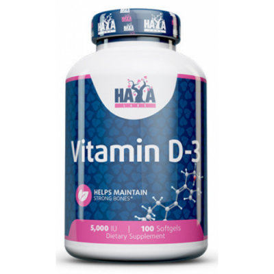 Витамин Д3 5000 МЕ, HAYA LABS, Vitamin D-3 5000 МЕ