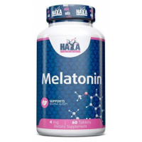 Мелатонін 4 мг, HAYA LABS, Melatonin 4 мг - 60 таб