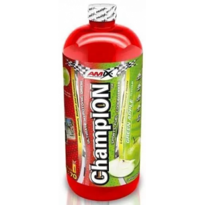 Изотоник с аминокислотами в жидкой форме Amix, ChampION Sports Fuel – 1 л зеленое яблоко