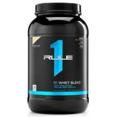 Протеїн сироватковий, RULE 1, Whey Blend - 905 г - Клубника-банан