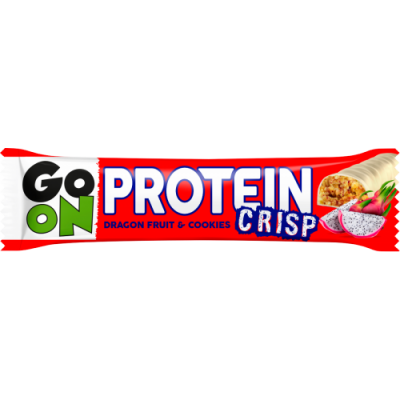 Високовуглеводний протеїновий батончик, GoOn Nutrition, Crisp Bar - Dragon Fruit 45 г