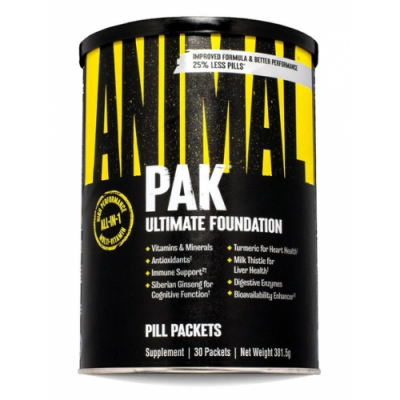 Спортивні вітаміни, Universal Nutrition, Animal Pak - 30 пак