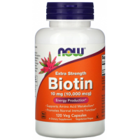 BIOTIN 10 мг (10,000 мкг) 120 веган капс