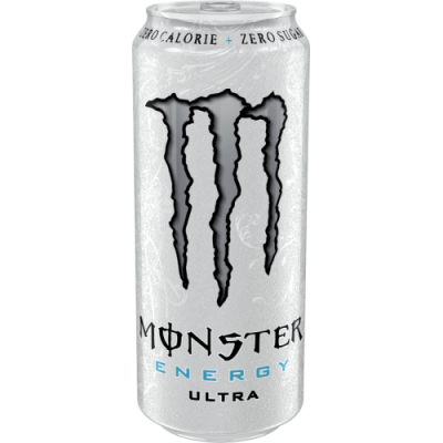 Енергетик (без цукру), Monster Energy, Ultra 500 мл - white